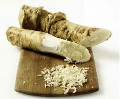 radish to compress from joint pain