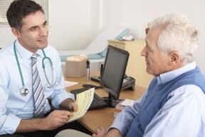 doctor's appointment for cervical osteochondrosis